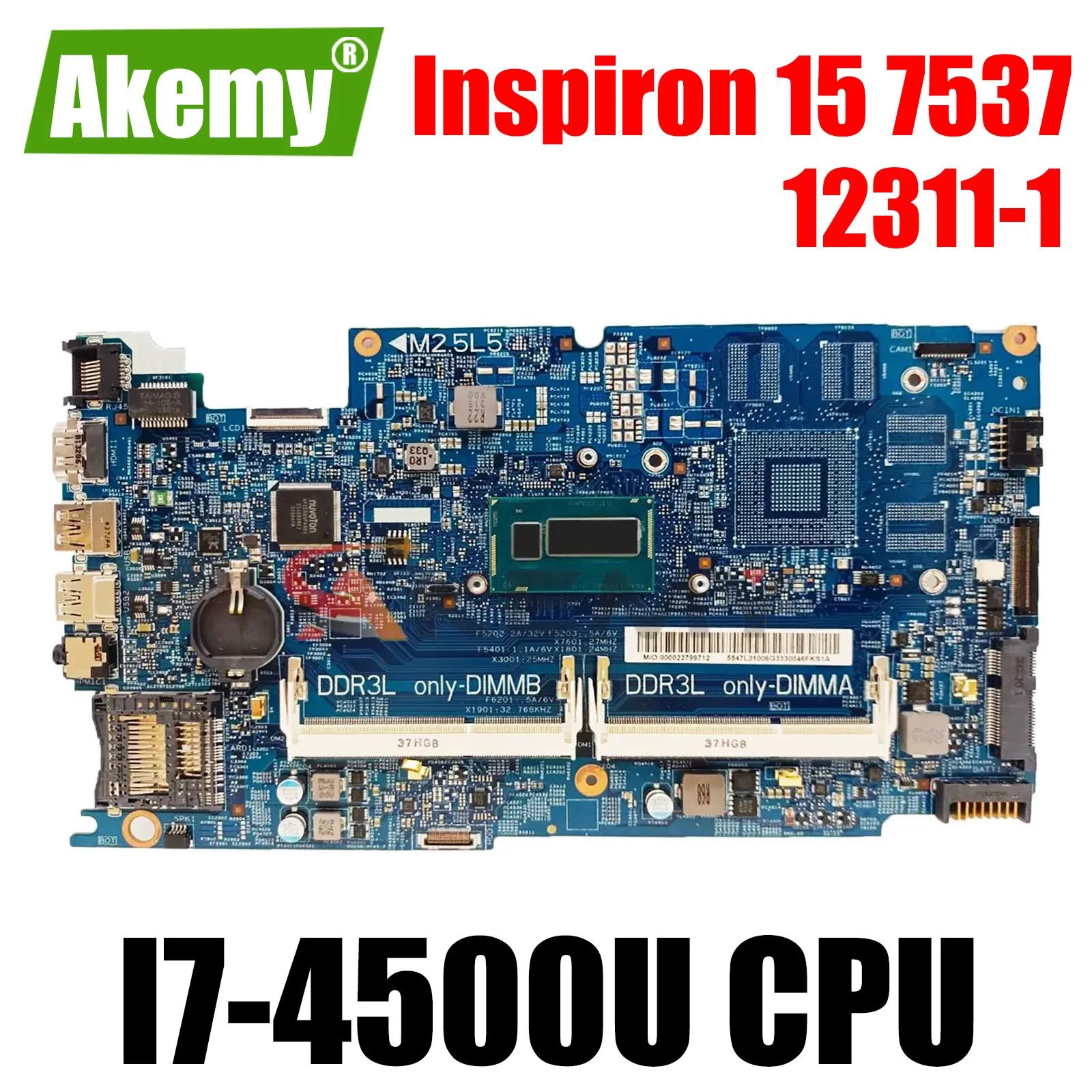DELL Inspiron 15 7537 Ʈ   I7-4500U CPU DDR3L DOH50 MB 12311-1   KWC14 CN-043KWC 043KWC